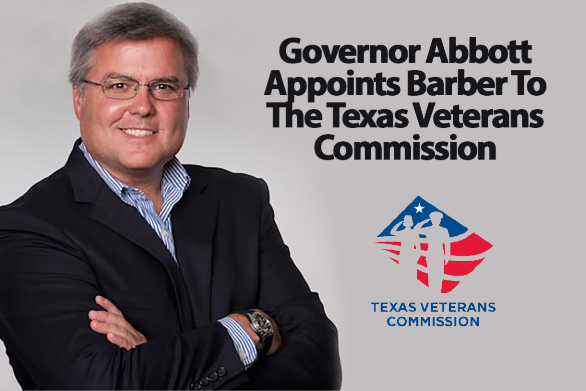 Governor Abbott Appoints Barber To The Texas Veterans Commission